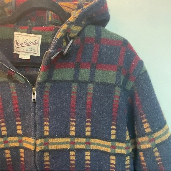 Woolrich Plaid Jacket - Red, Green, Blue size medium